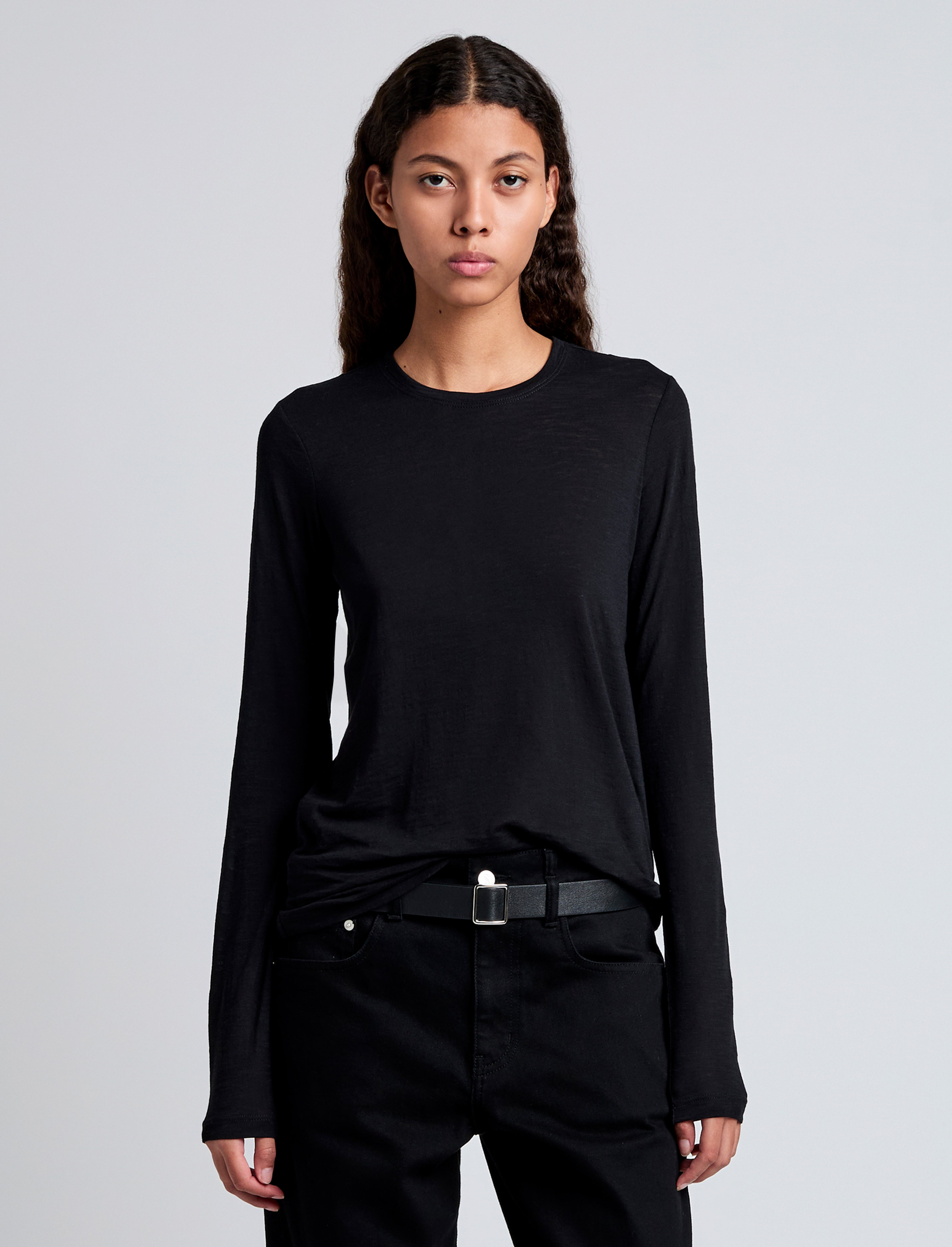 Luna Women's Long Sleeve T-Shirt | 100% Cotton, Casual 1