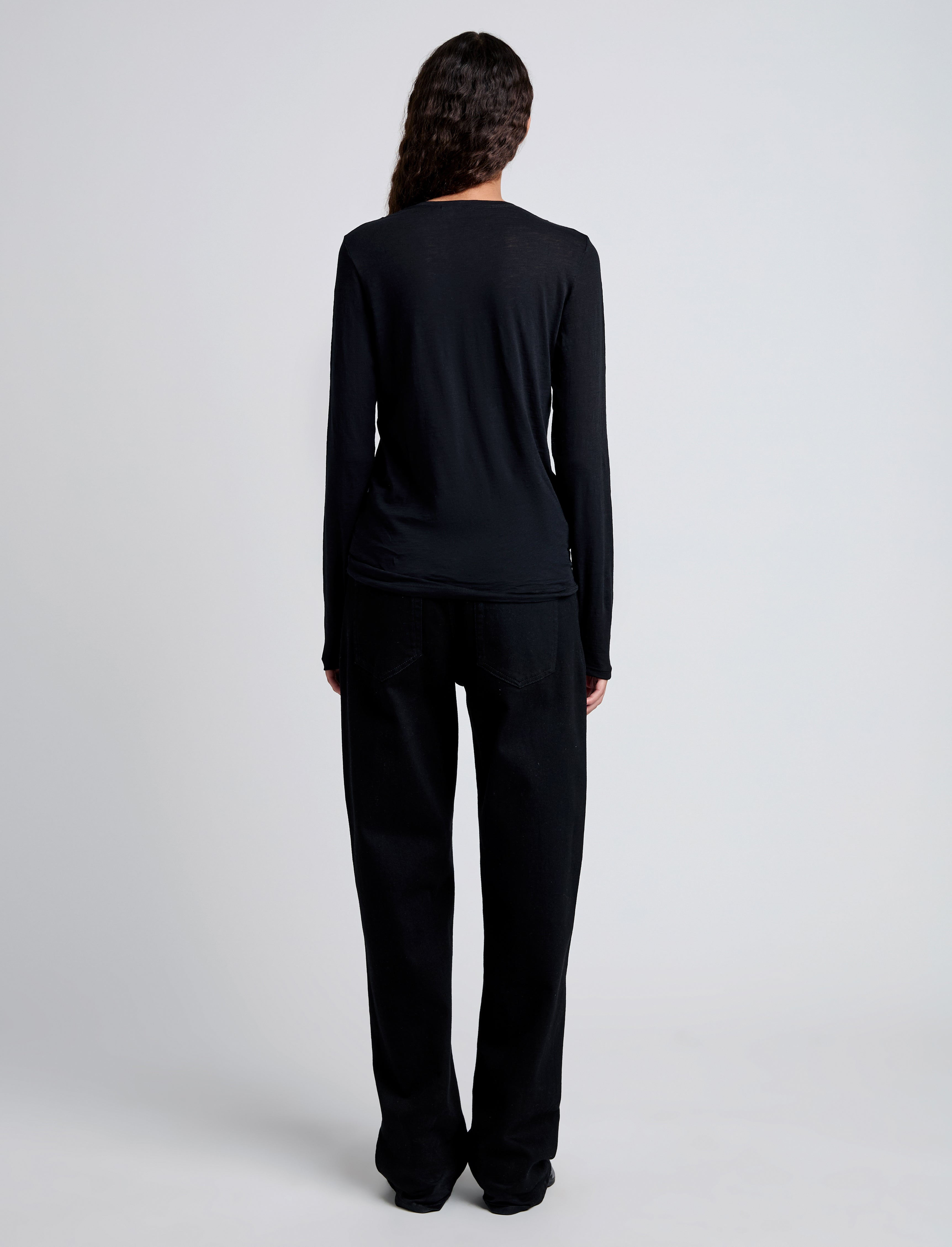 Luna Women's Long Sleeve T-Shirt | 100% Cotton, Casual 4