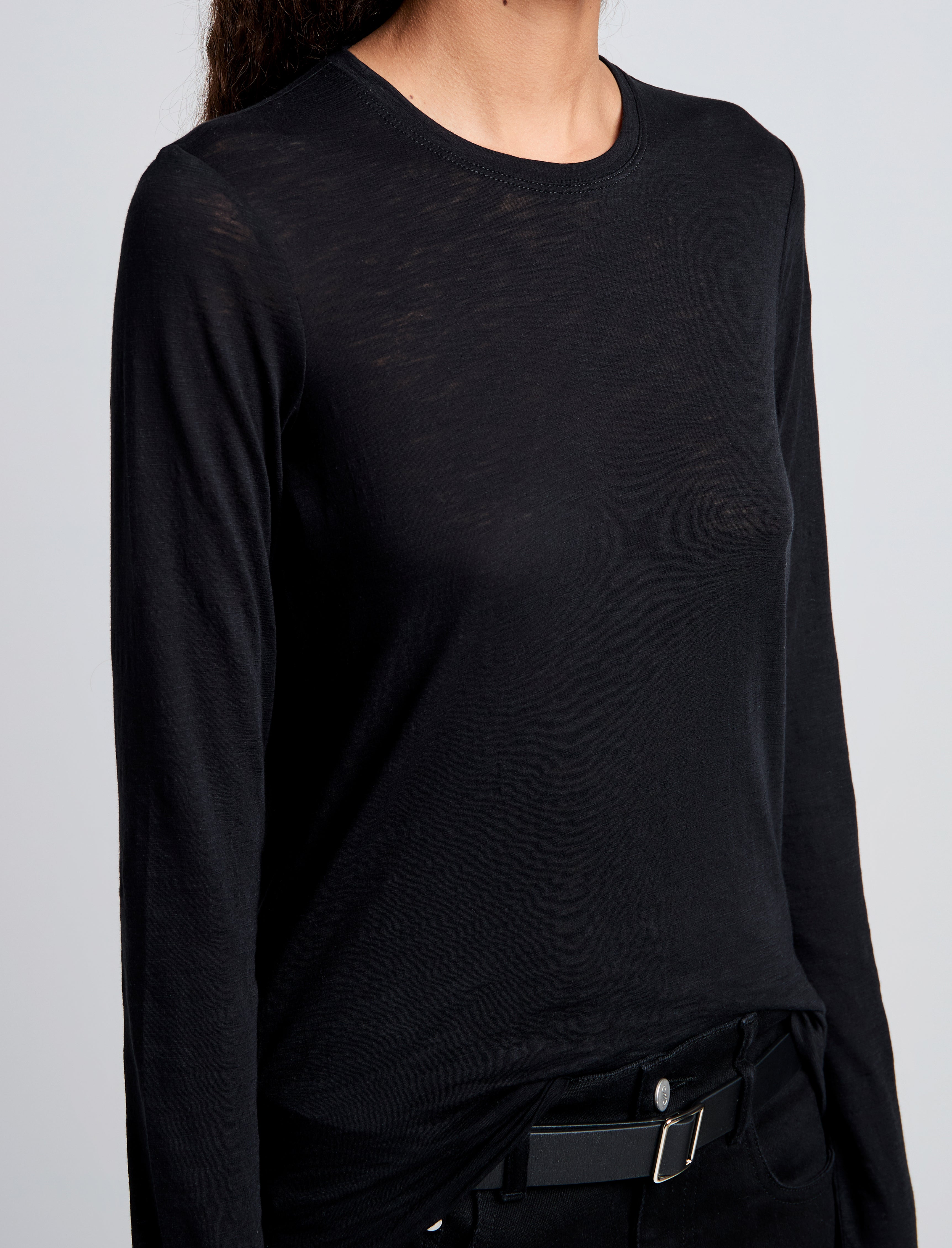 Luna Women's Long Sleeve T-Shirt | 100% Cotton, Casual 5