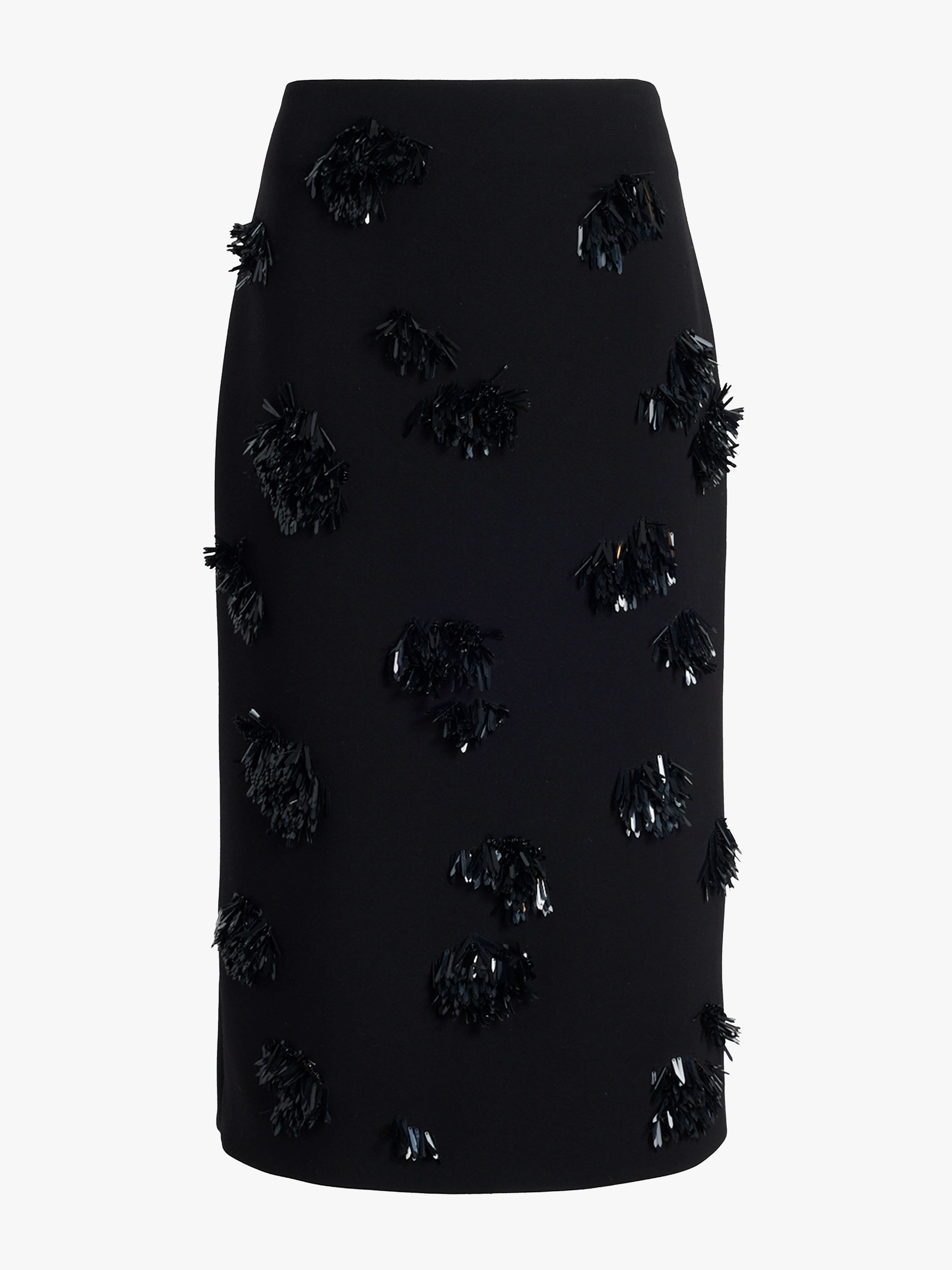 Mora Women's Skirt | Embroidered Compact Crepe 0