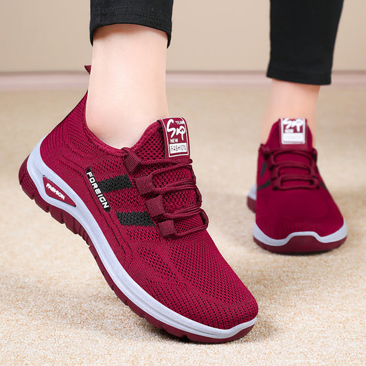 Outdoor Breathable Mesh Surface Shoes Fashion Casual Shoes