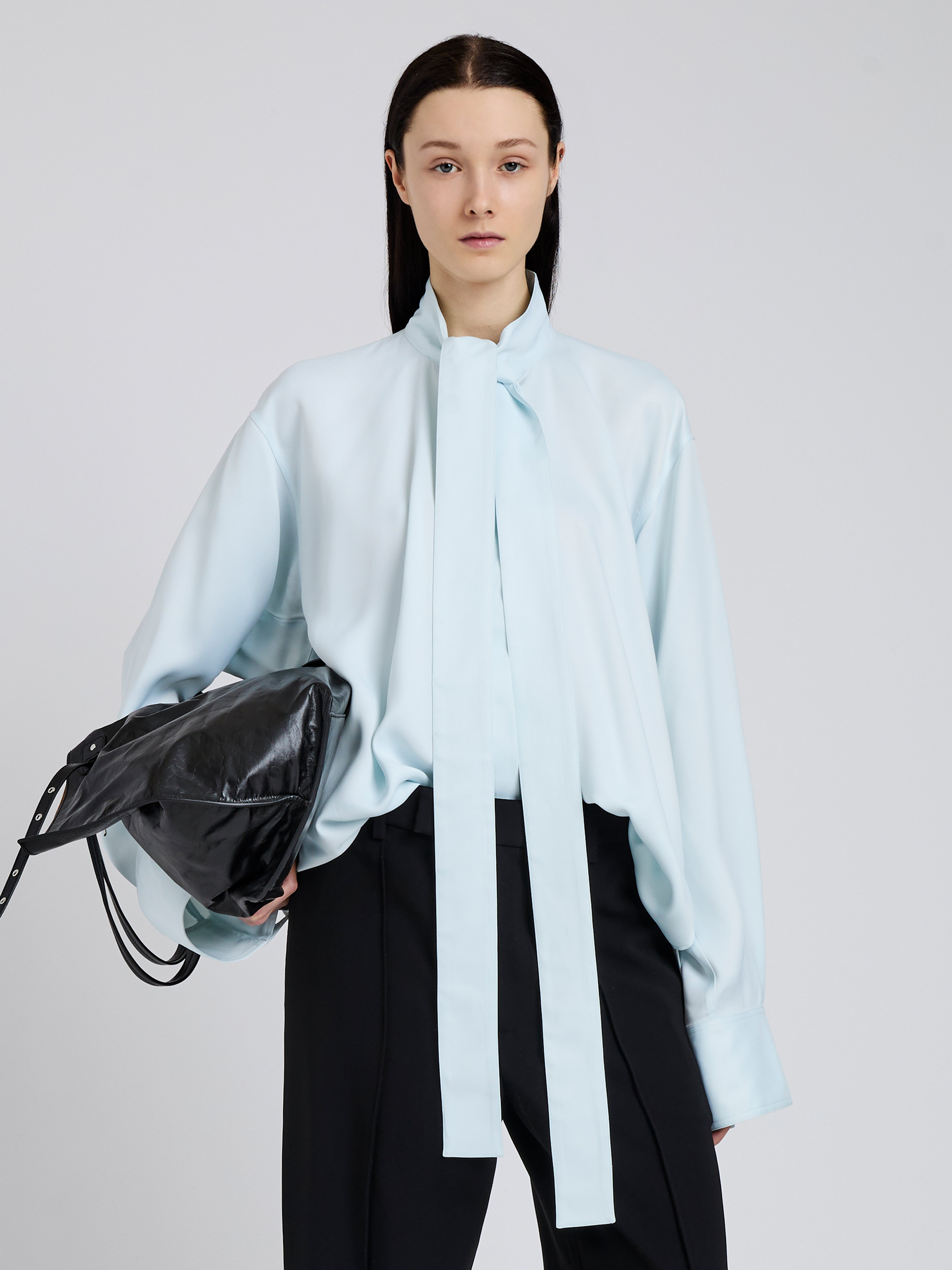 Ricky Women's Top | Relaxed Viscose Gabardine 1