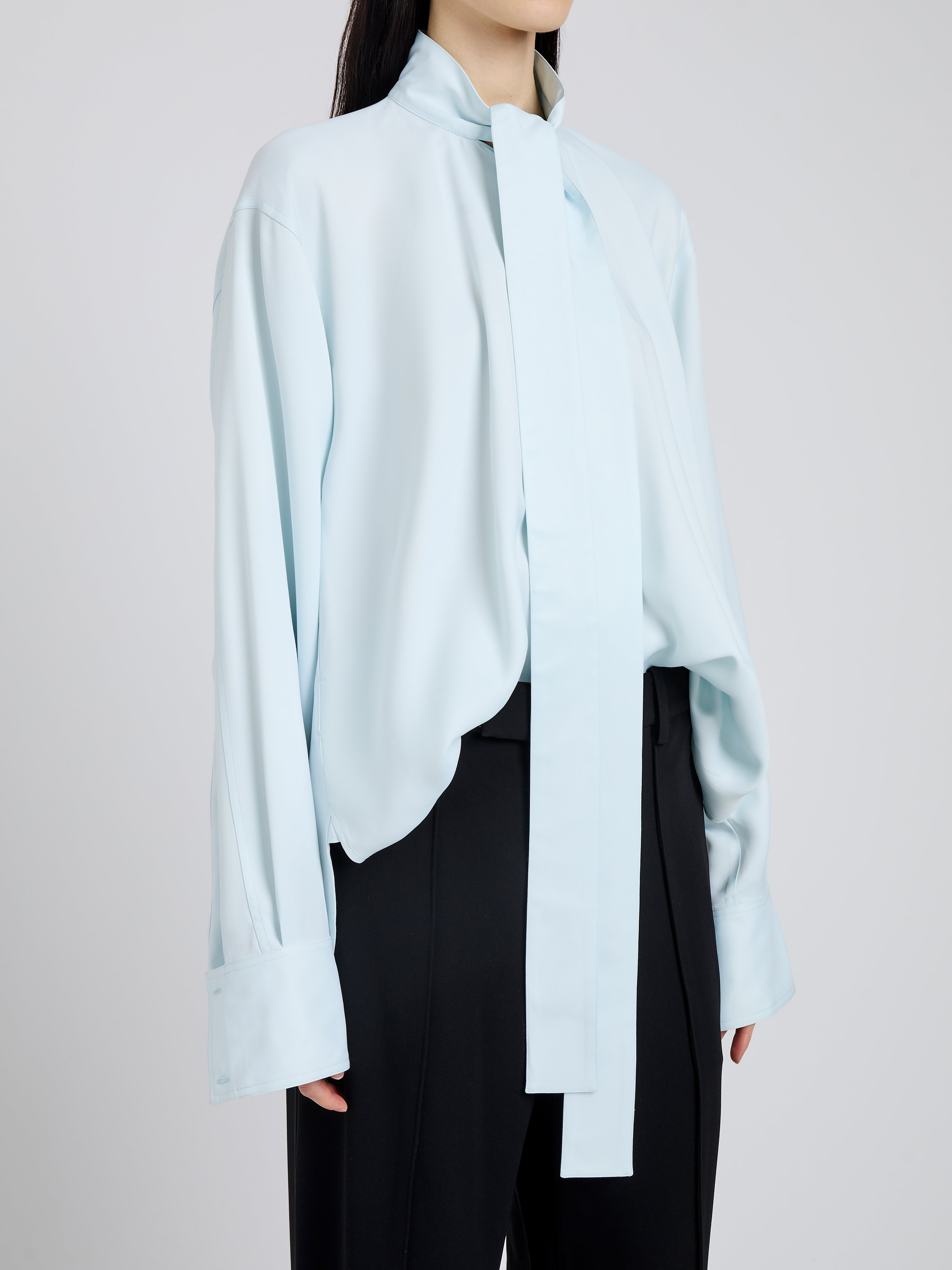 Ricky Women's Top | Relaxed Viscose Gabardine 5