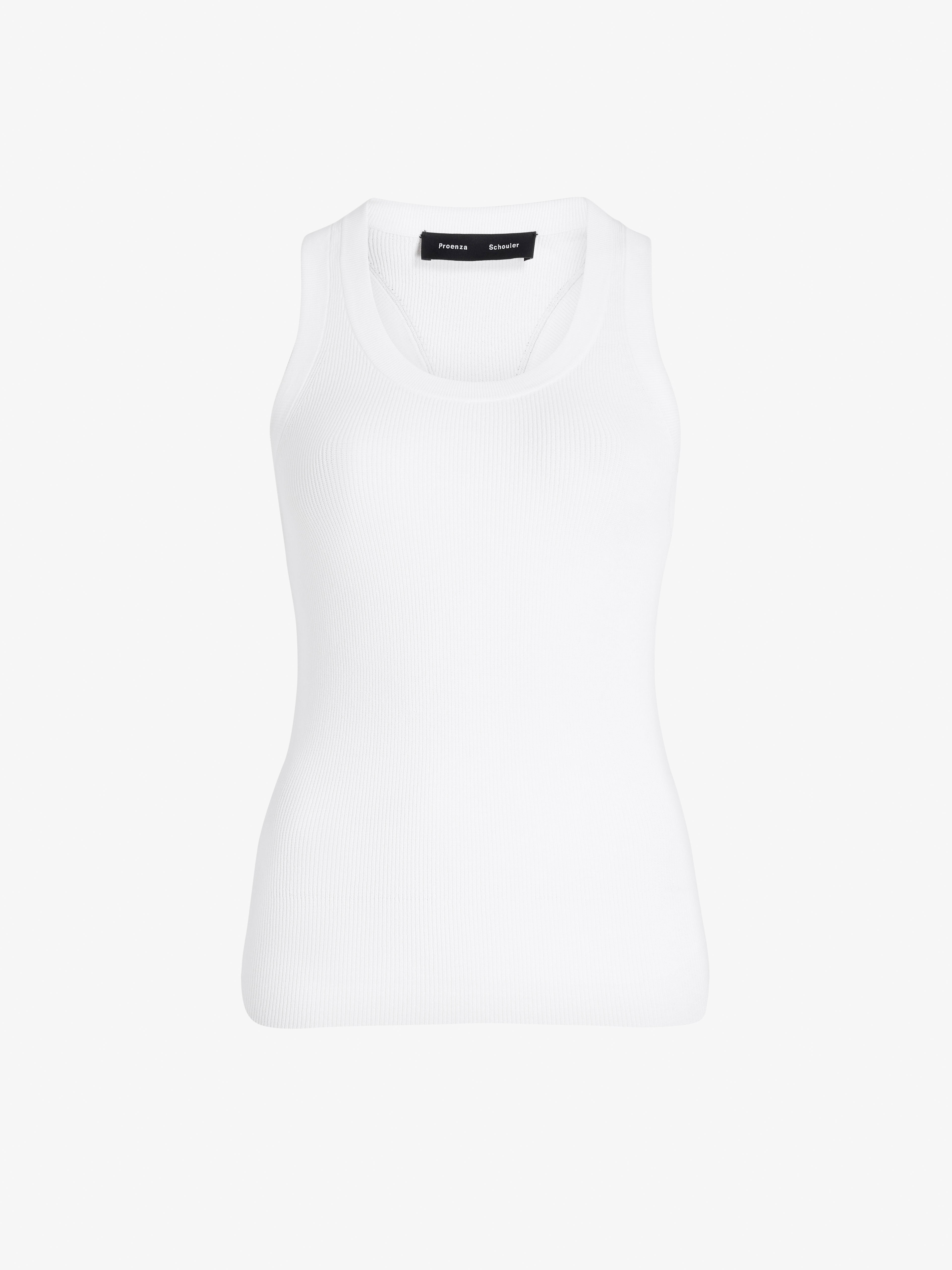 Riley Women's Tank Top | Slim Fit Matte Viscose Rib 0