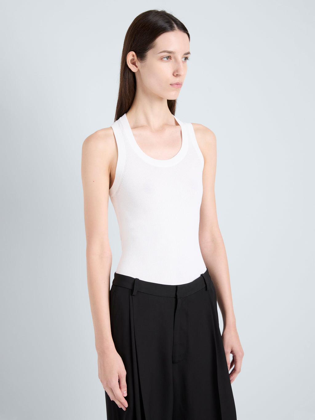Riley Women's Tank Top | Slim Fit Matte Viscose Rib 5