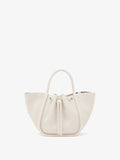 Rina Women's Tote Bag | 100% Calfskin, Sculptural Design 0