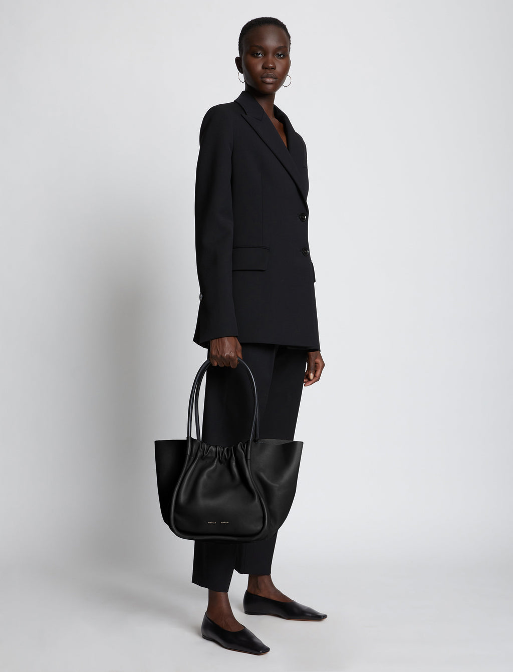 Rita Women's Tote Bag | 100% Leather, Stylish Ruched Design 1