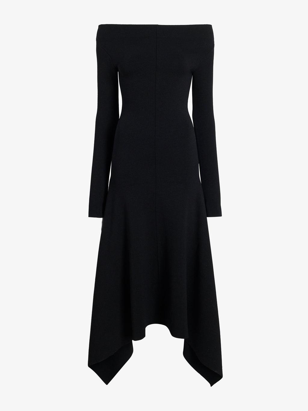 Romi Women's Black Dress | Textured Sculpted Viscose, Slim Fit 0