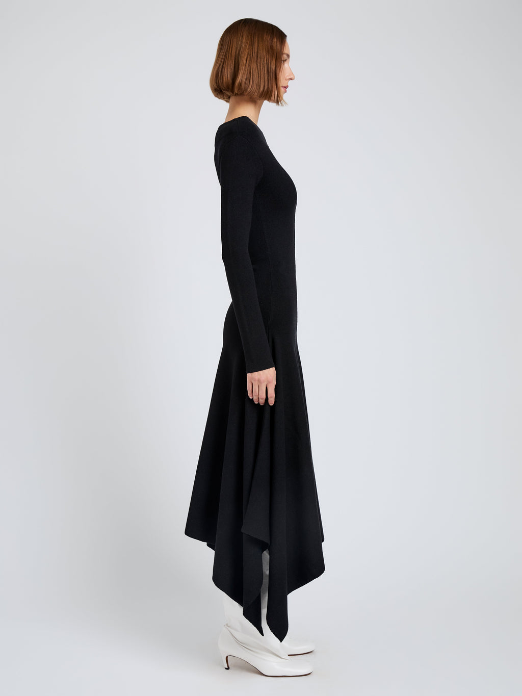 Romi Women's Black Dress | Textured Sculpted Viscose, Slim Fit 2