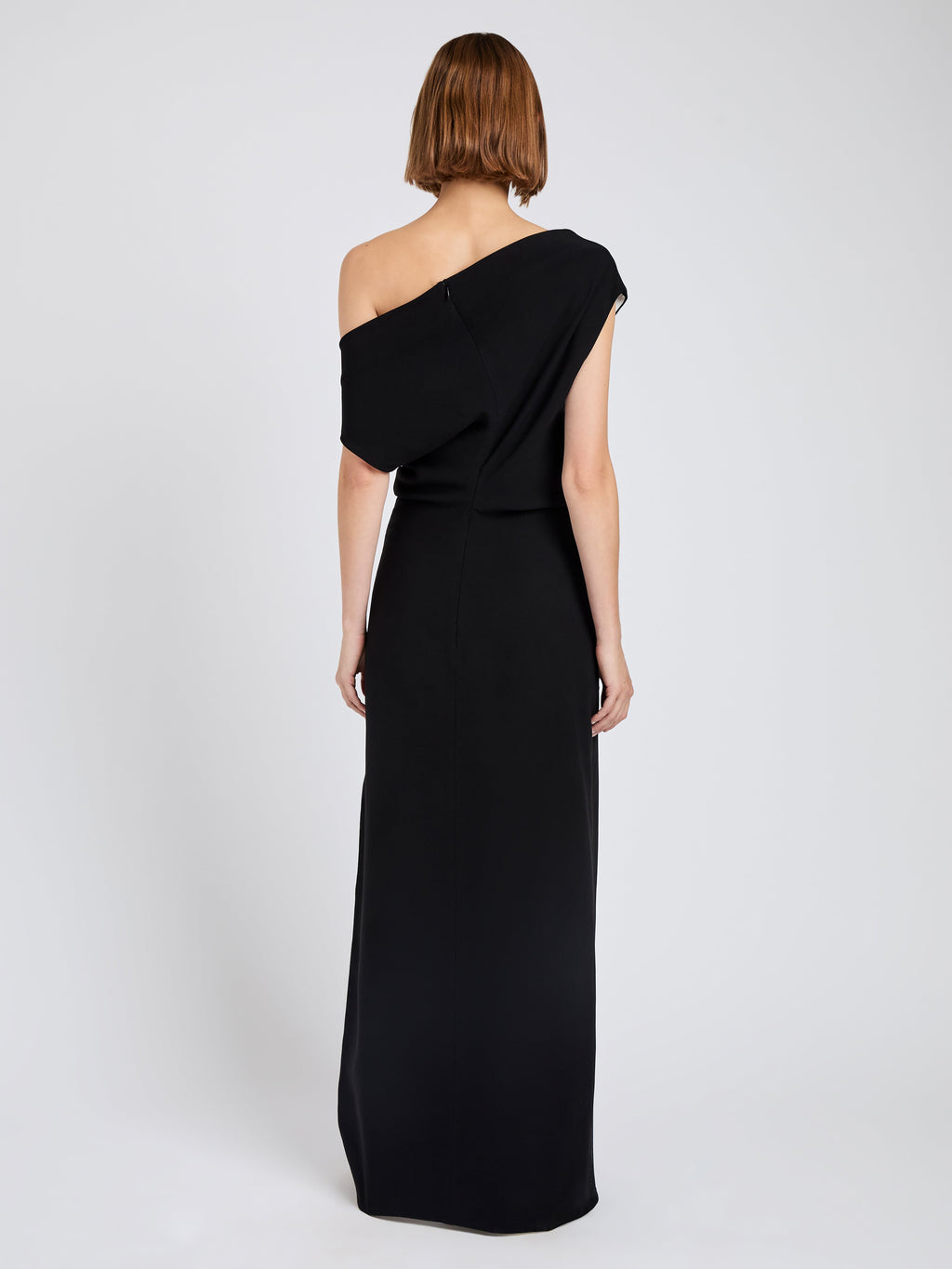 Rosa Women's Dress | Light Double Crepe, Off-Shoulder Design 3