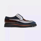 Men's Color Block Brogue Shoes