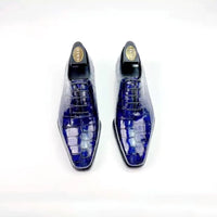 Men's Crocodile Pattern Dress Shoes