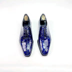 Men's Crocodile Pattern Dress Shoes