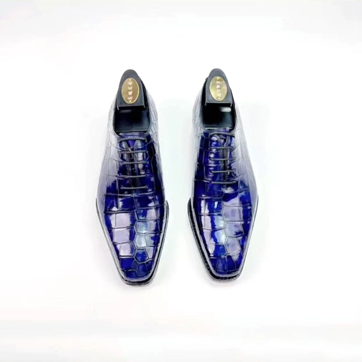 Men's Crocodile Pattern Dress Shoes