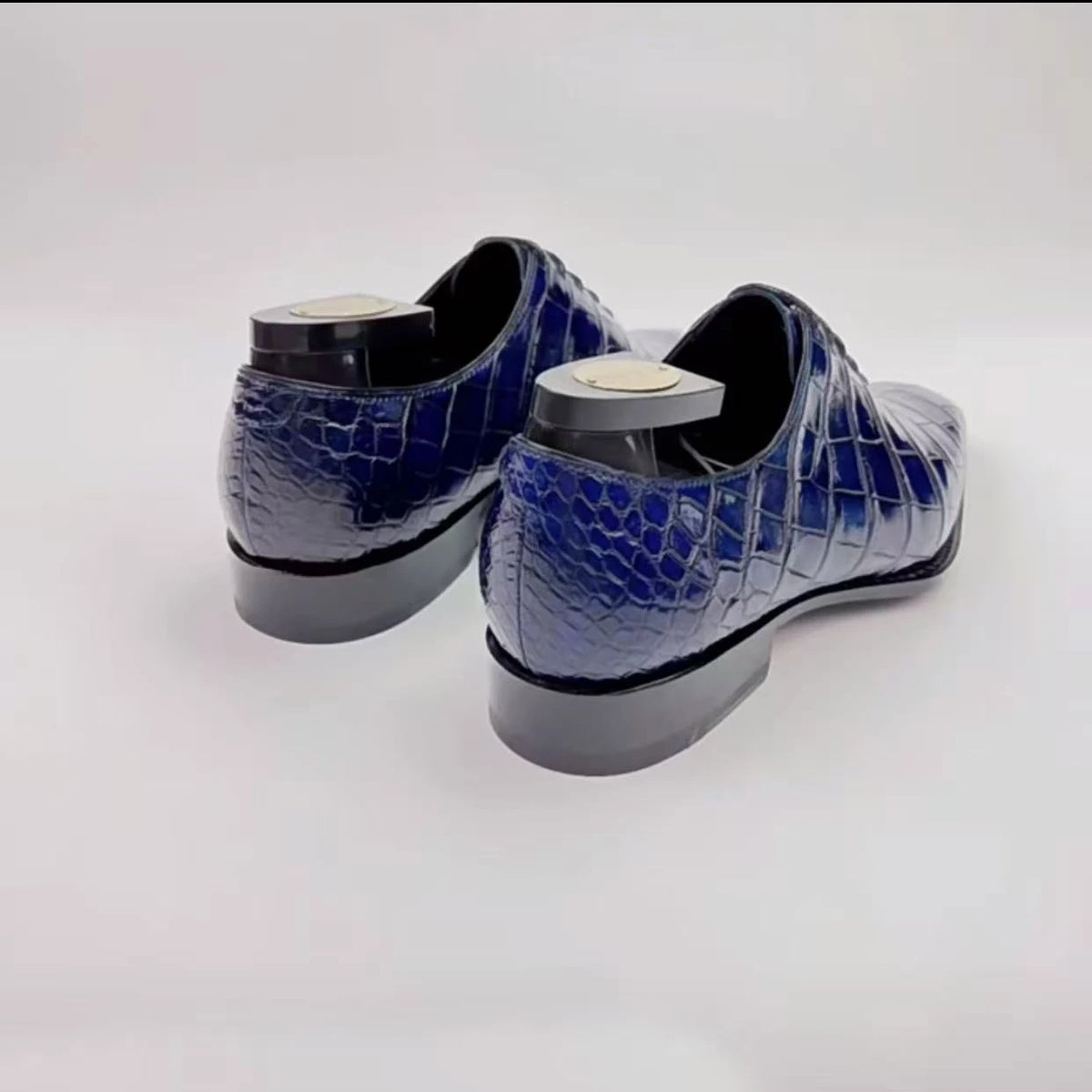 Men's Crocodile Pattern Dress Shoes