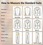 Luxury Shiny Two-Piece Groom Tuxedo