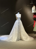Luxury Beaded Two-Piece Wedding Dress