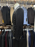 Luxury Beaded Shawl Tuxedo Suit
