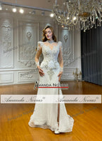 Luxury 2-in-1 Mermaid Wedding Dress