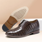 Luxury 7cm Height-Increasing Oxford Shoes