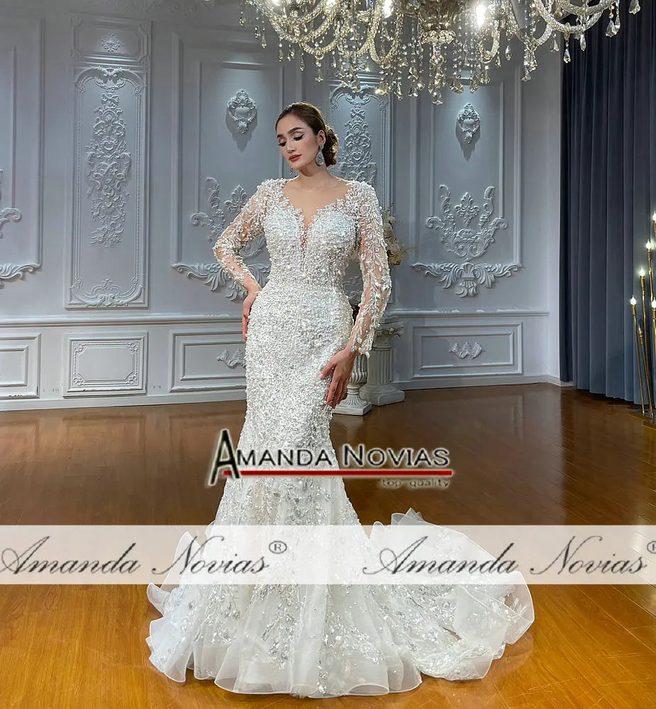2-in-1 Mermaid Bridal Gown with Detachable Train