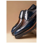 Men's Color Block Brogue Shoes