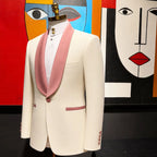 Luxury Shiny Two-Piece Groom Tuxedo