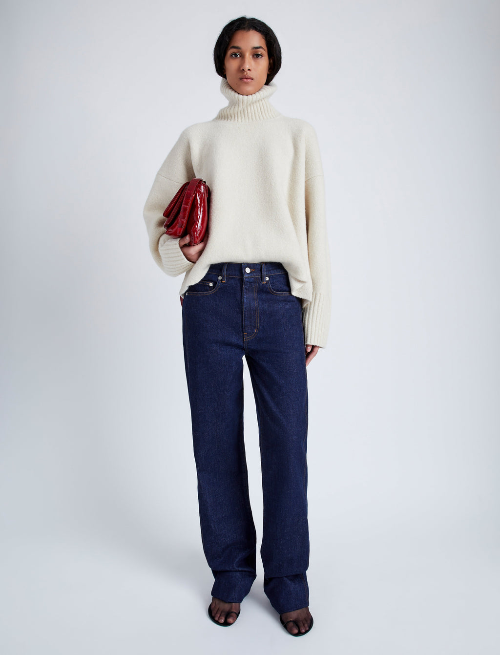 Sandy Women's Turtleneck Sweater | Eco-Friendly Cashmere Blend 2