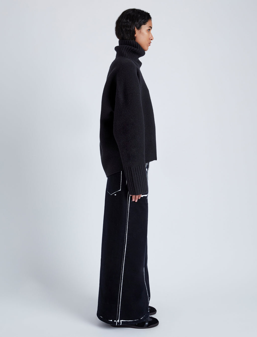 Sandy Women's Turtleneck Sweater | Eco-Friendly Cashmere Blend 3