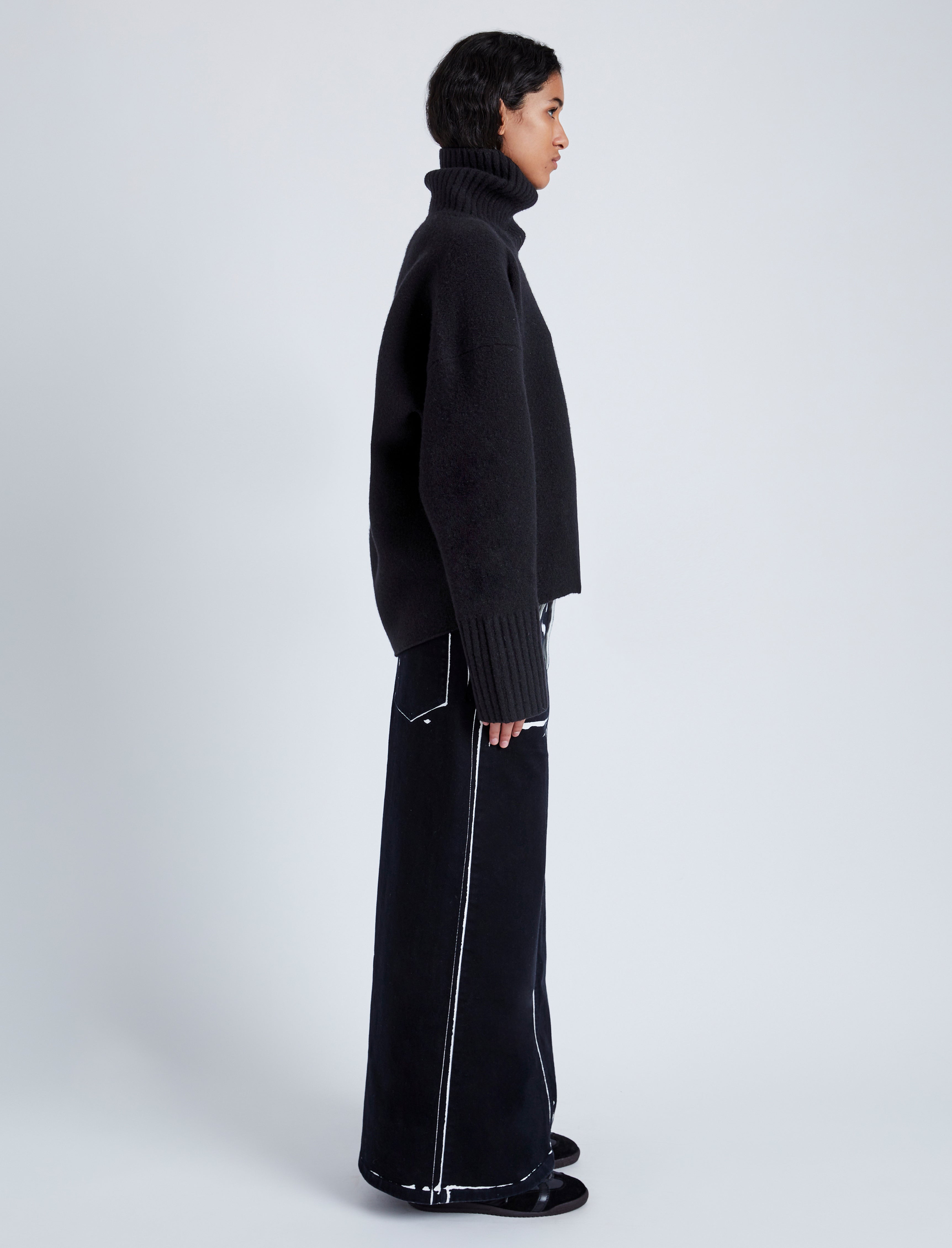 Sandy Women's Turtleneck Sweater | Eco-Friendly Cashmere Blend 3