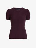 Sapphire Women's Top | Slim Fit Matte Viscose Rib 0