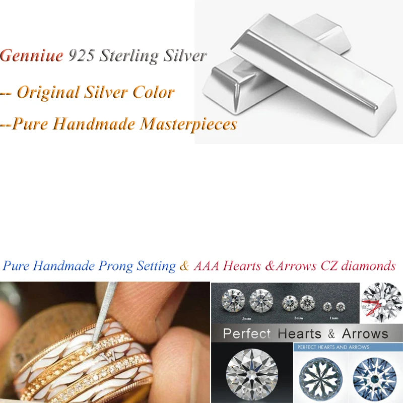 Sterling Silver CZ Engagement Set