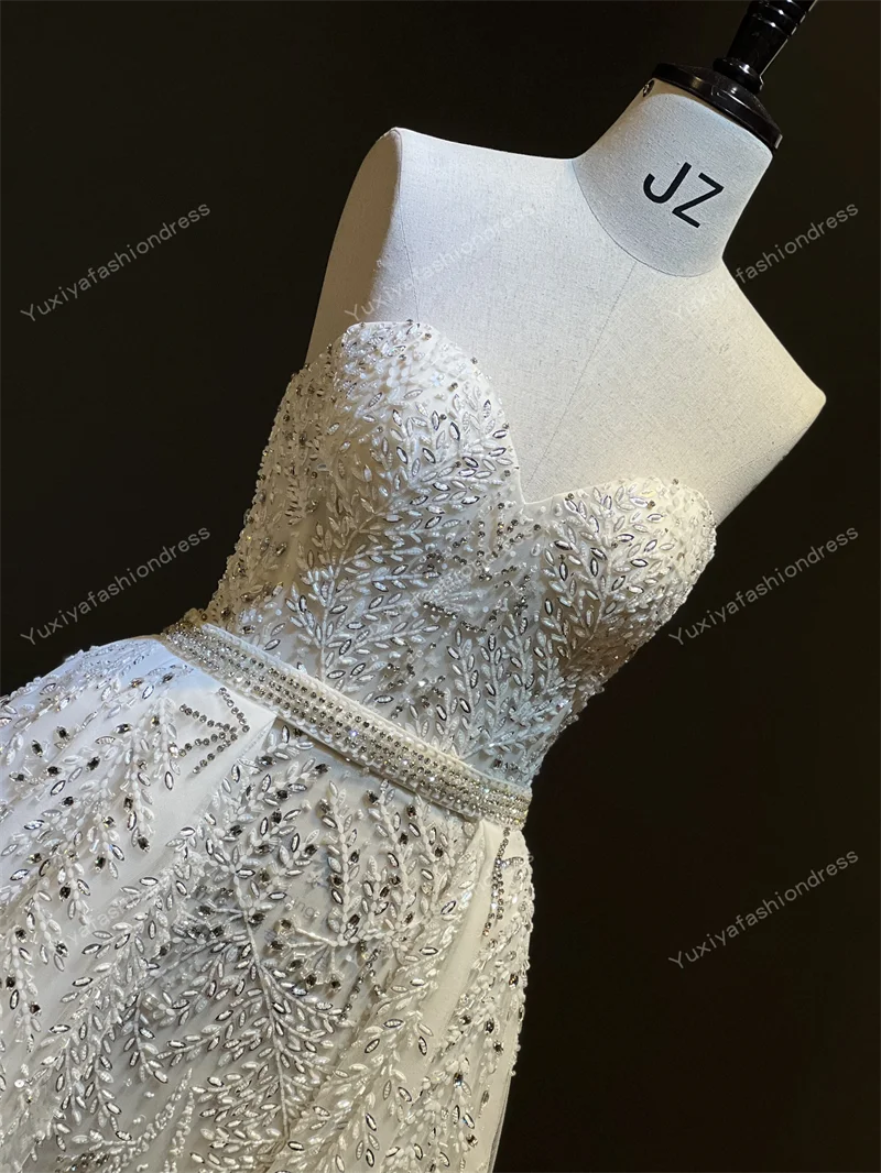 Luxury Beaded Two-Piece Wedding Dress