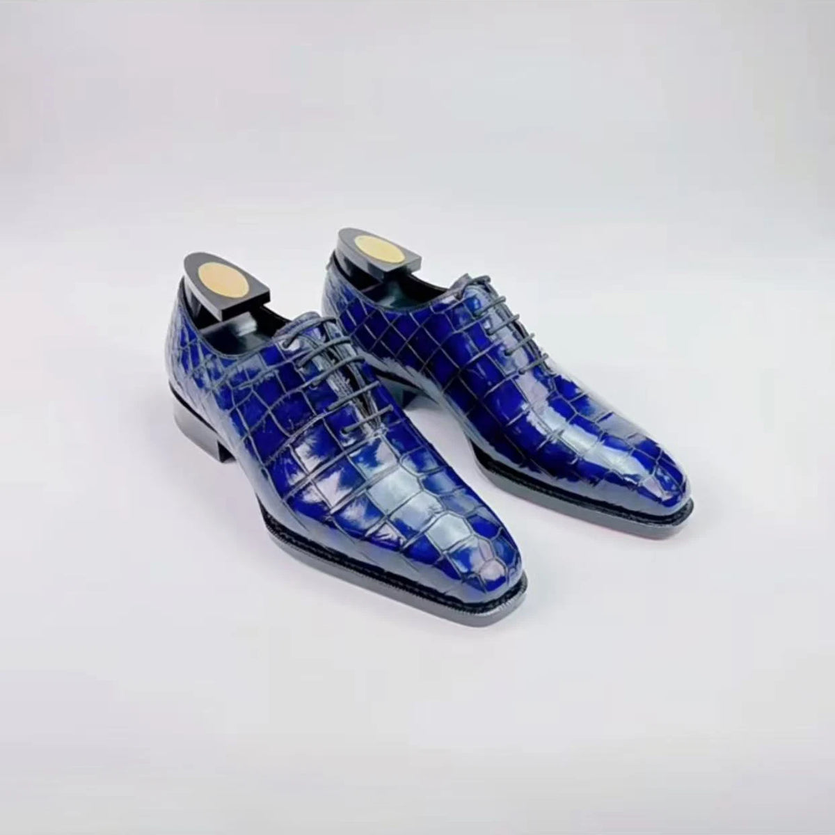 Men's Crocodile Pattern Dress Shoes