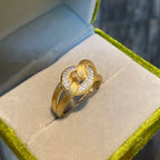 18K Gold Diamond Jewelry Set