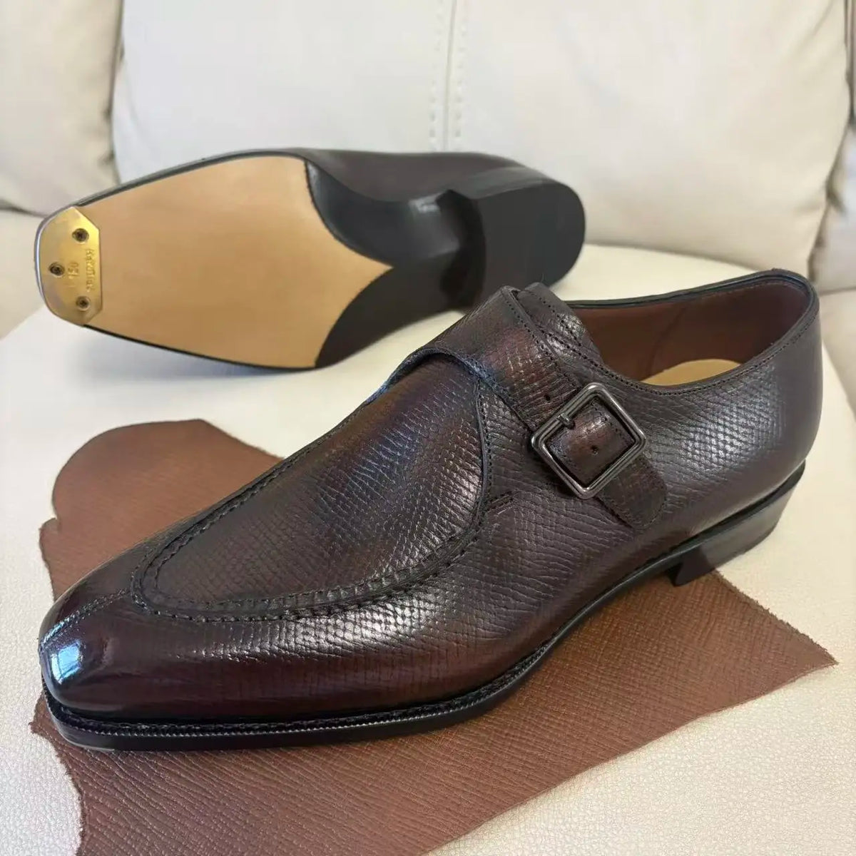 Handcrafted Italian Leather Oxford Shoes