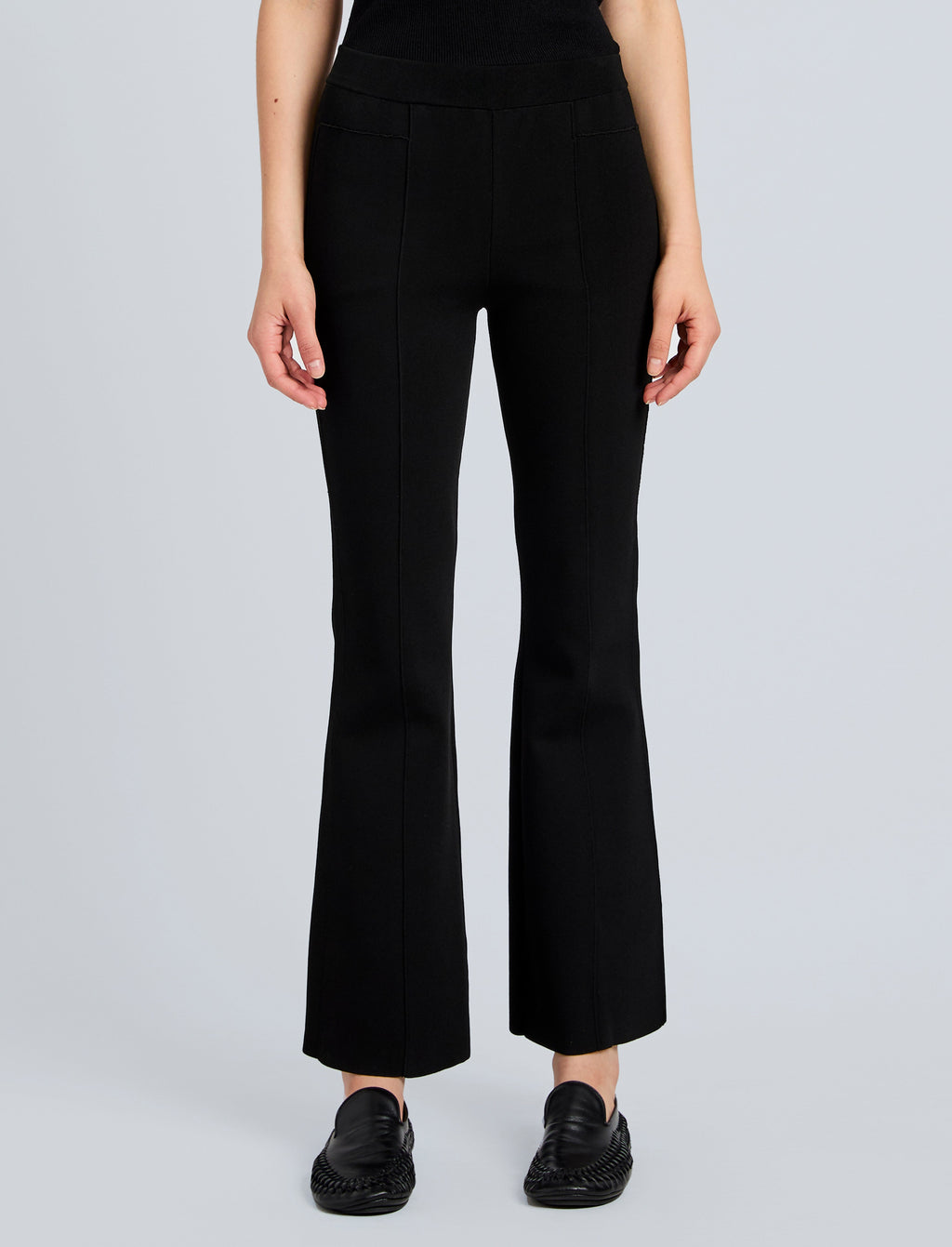 Shaila Women's Pant | Silk Viscose Knit, Mid-Rise 2