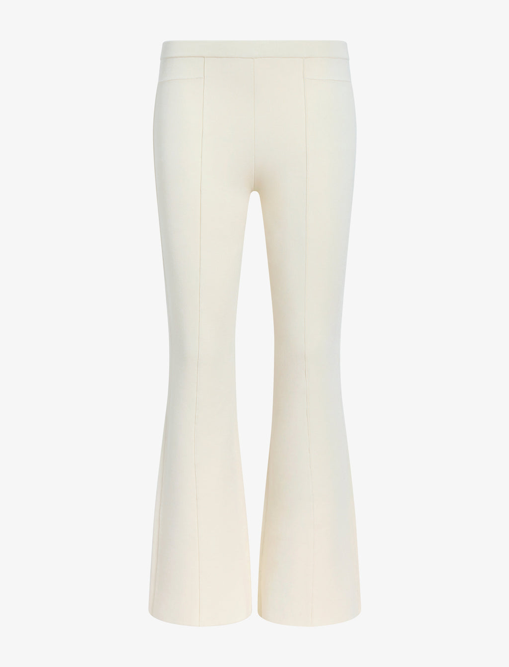 Shaila Women's Pants | Silk Viscose Knit, Mid-Rise Flare 0