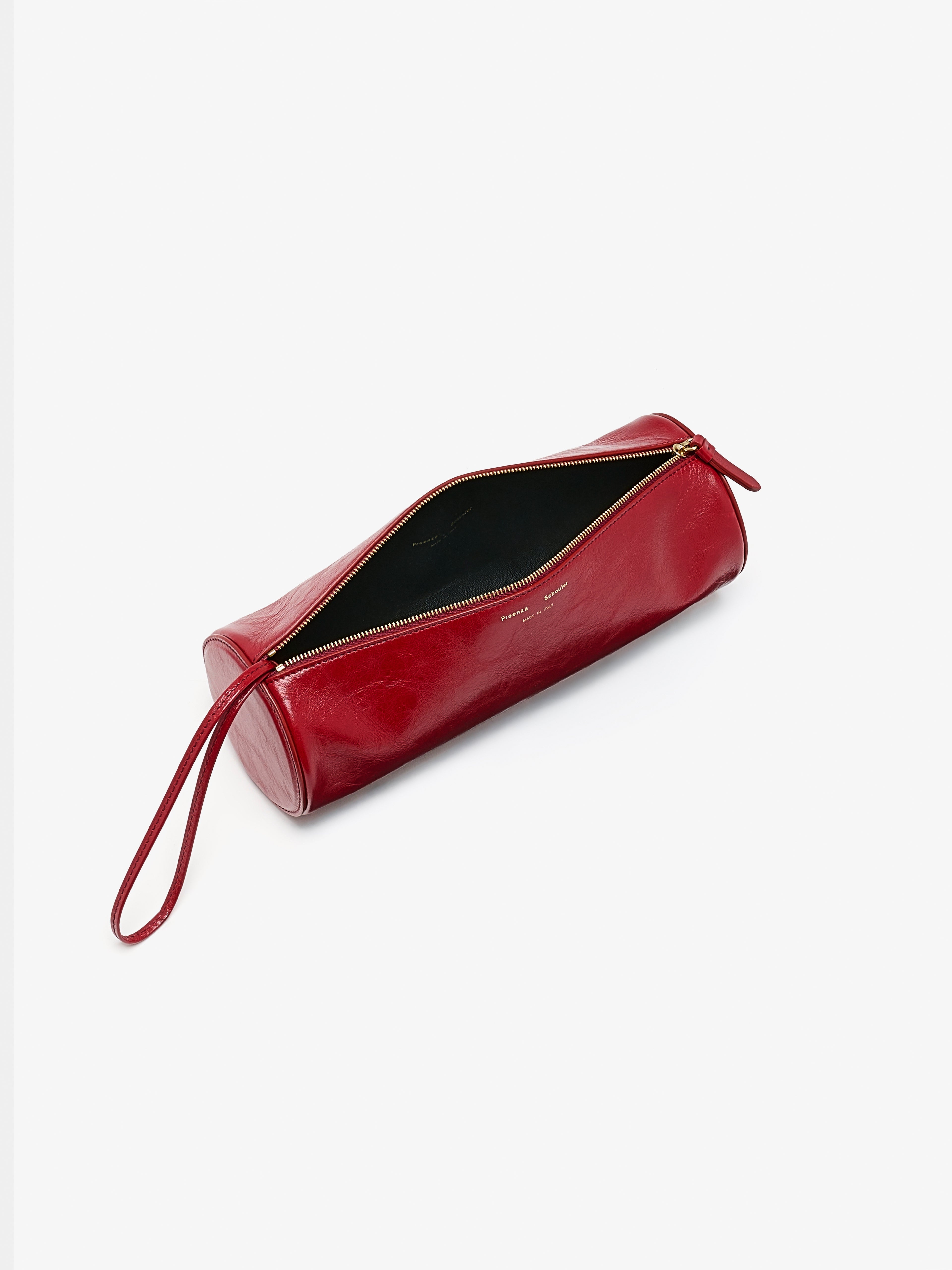 Silo Women's Clutch | Shiny Calfskin, Hand-held Design 4