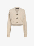 Sofia Women's Cardigan | Eco Cashmere, Cropped Design 0