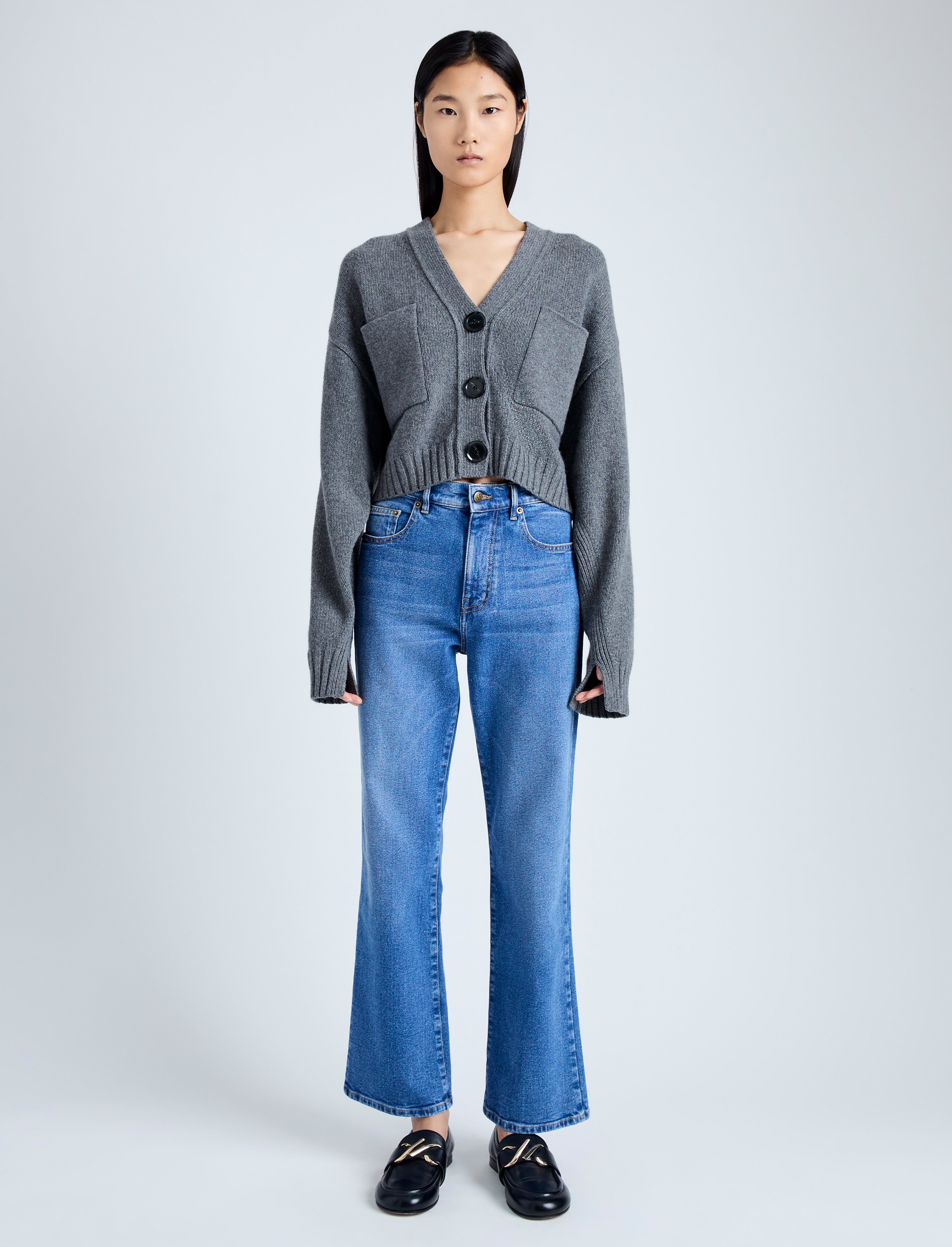 Sofia Women's Cardigan | Eco Cashmere, Cropped Design 2