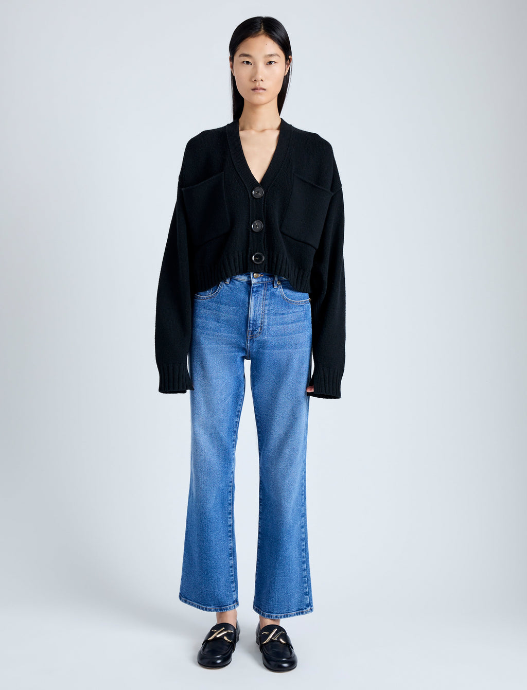 Sofia Women's Cardigan | Eco Cashmere, Cropped Design 2