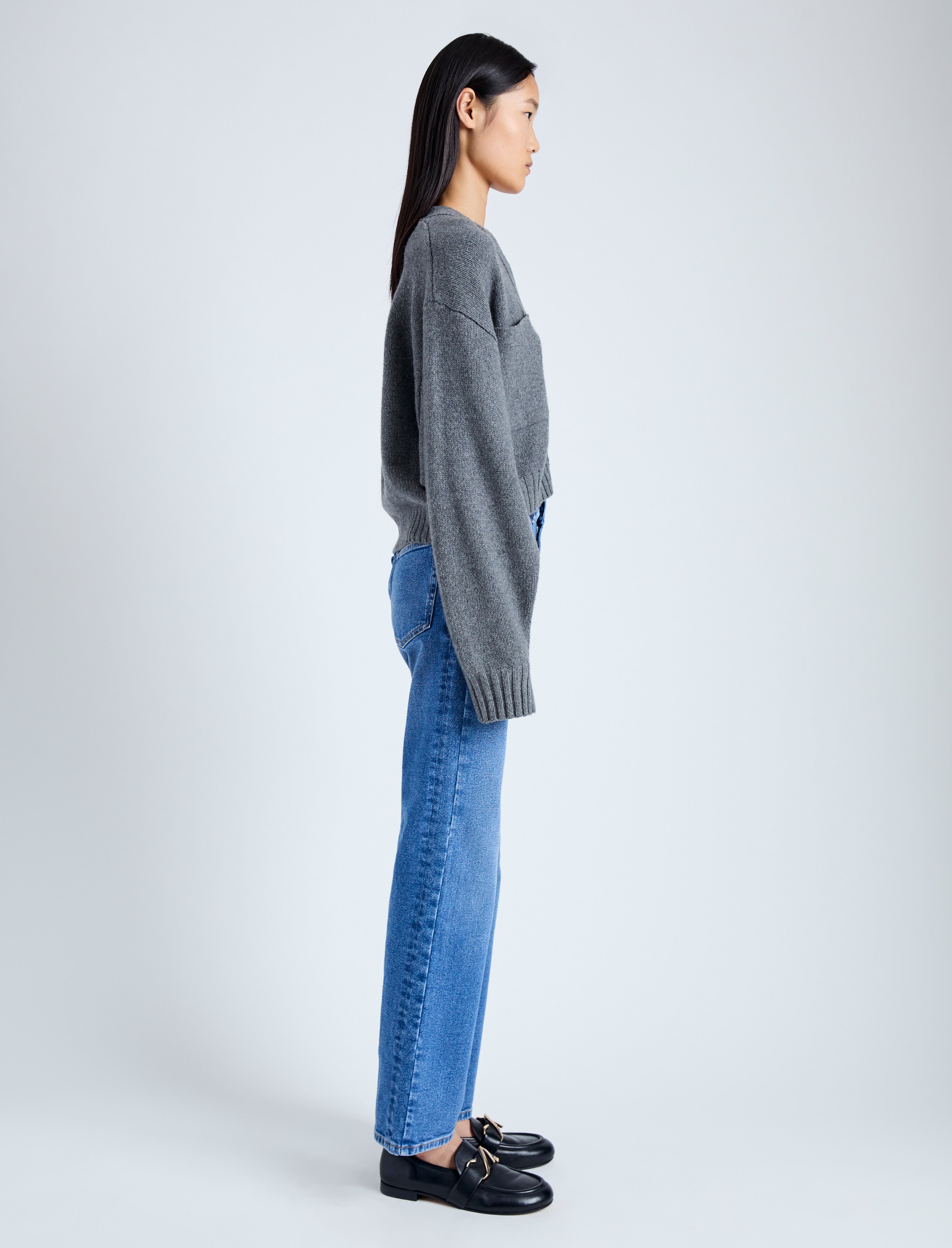 Sofia Women's Cardigan | Eco Cashmere, Cropped Design 3