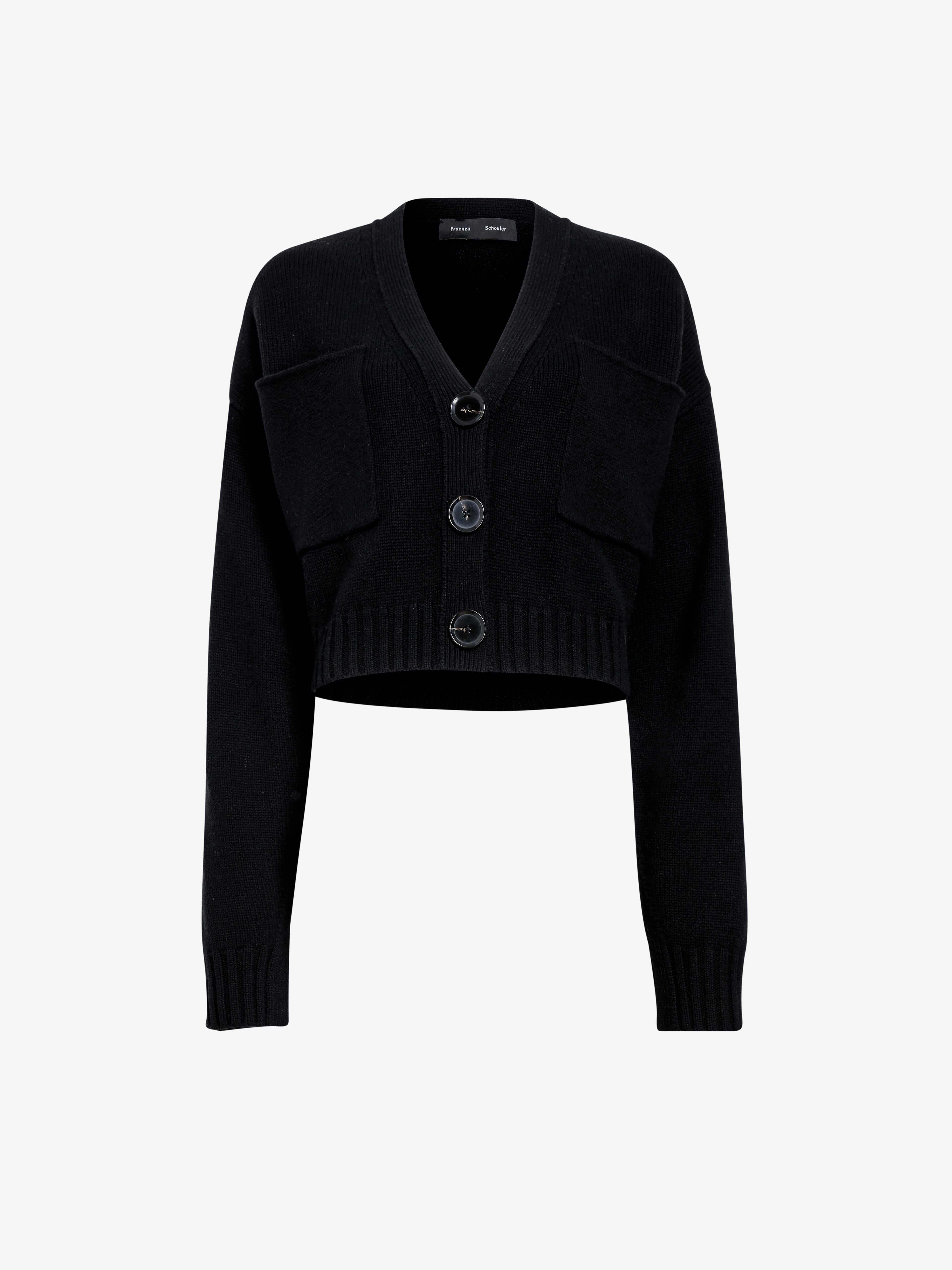 Sofia Women's Cropped Cardigan | Eco Cashmere, Relaxed Fit 0