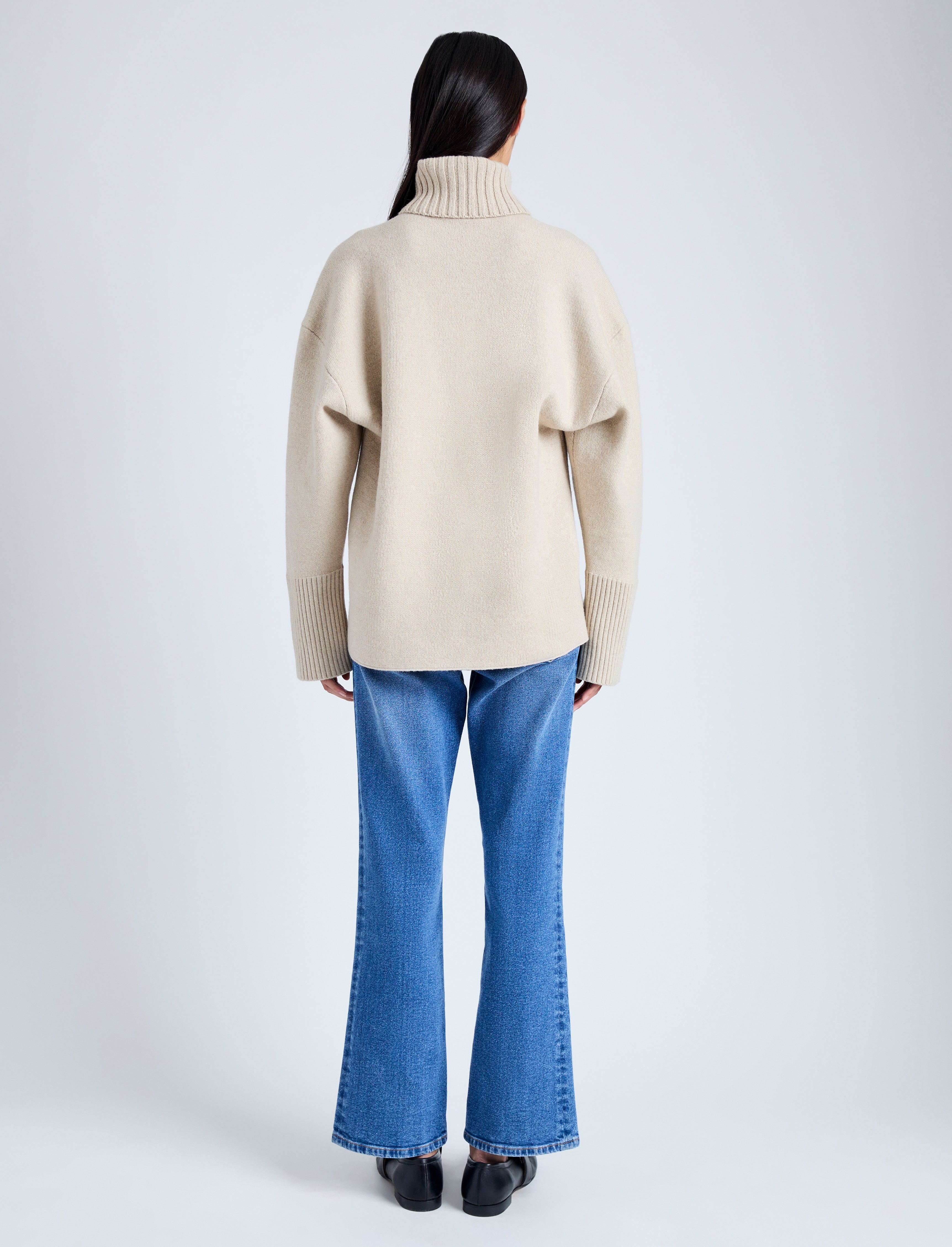 Sophie Women's Turtleneck Sweater | Eco Doubleface Cashmere 4