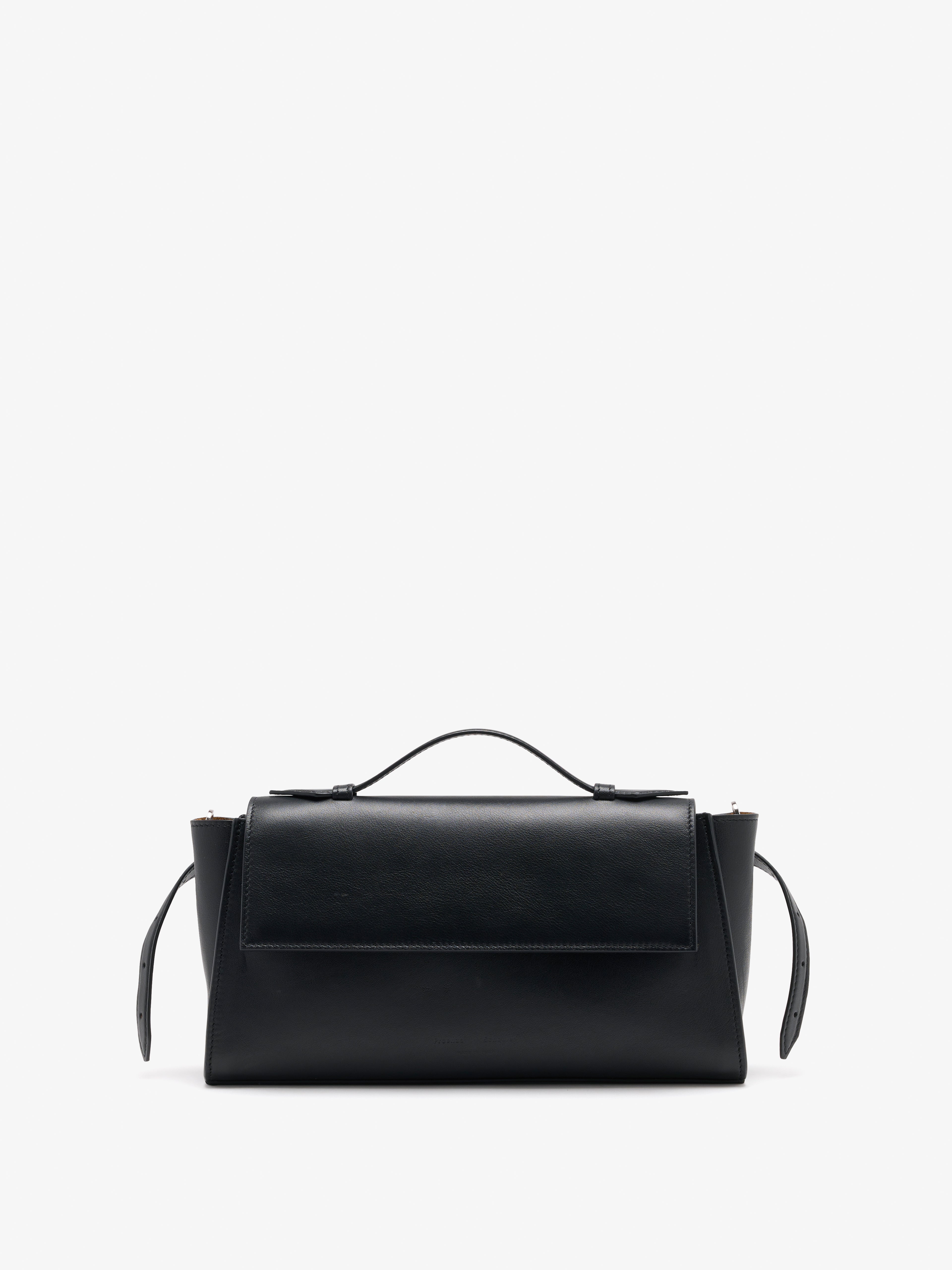 Tate Women's Black Clutch | Smooth Calfskin, Versatile Design 5
