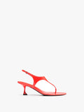 Tee Women's Sandals | Nappa Leather T-Strap Design, Elegant 0
