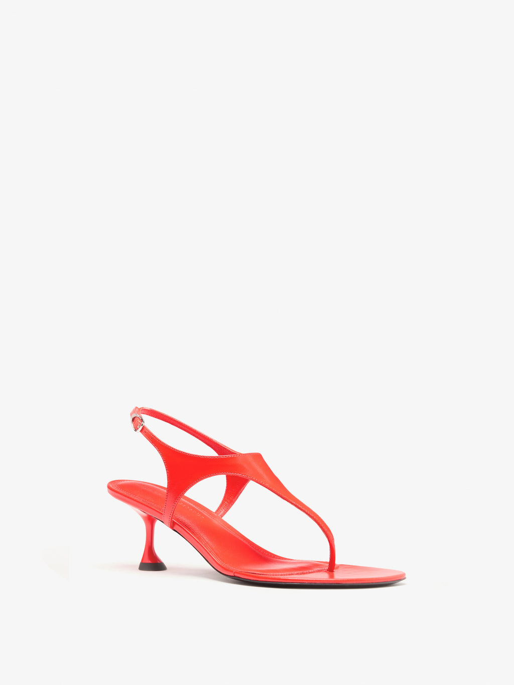 Tee Women's Sandals | Nappa Leather T-Strap Design, Elegant 1