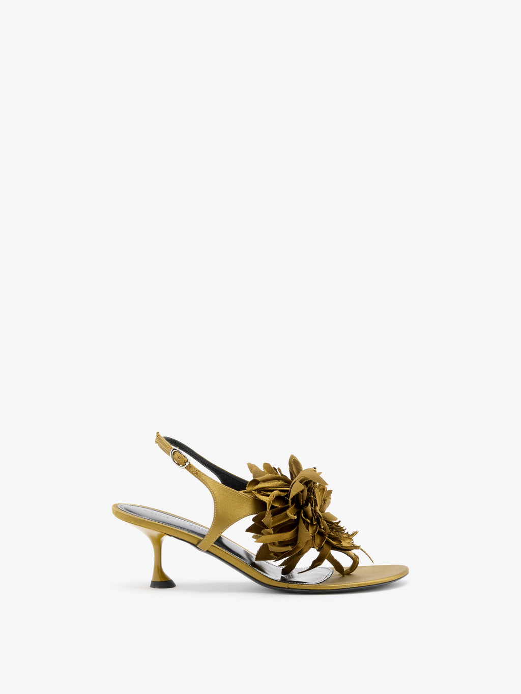 Tee Women's Sandals | Satin Floral Embellishment 0
