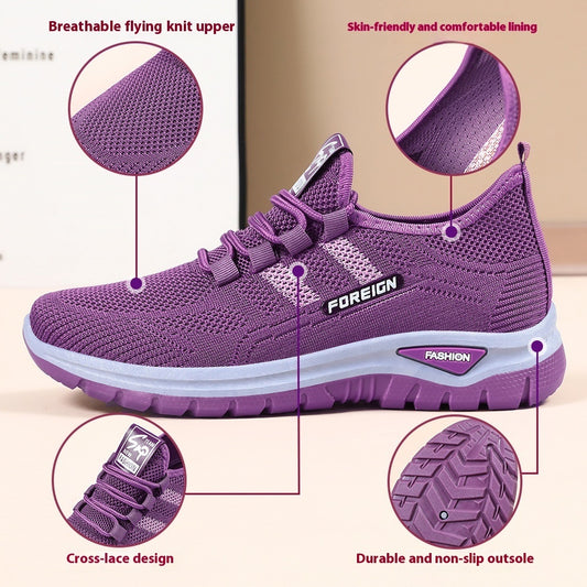 Outdoor Breathable Mesh Surface Shoes Fashion Casual Shoes